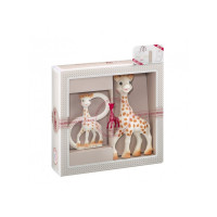 Mi primer set sophie la girafe + anillo de dentición 100% natural BB Grenadine Mi primer set sophie la girafe + anillo de dentición 100% natural BB Grenadine