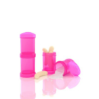 Dosificador twistshake 2x100ml rosa Dosificador twistshake 2x100ml rosa
